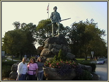 Minute Man Statue in Lexington, MA &copy; Page Makers, LLC